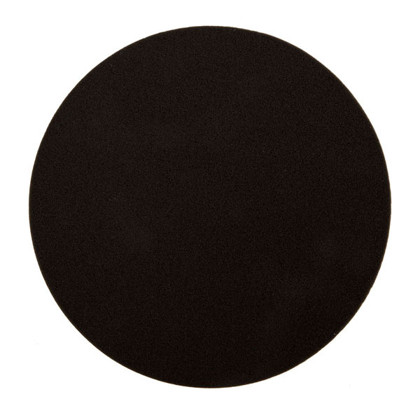 Mirka Foam Polishing Pad 6" X 1" Black Flat MPADBF-6F